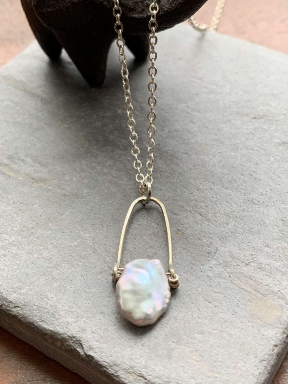 keishi pearl necklace
