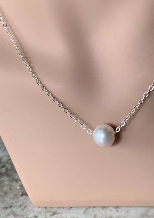 single pearl necklace